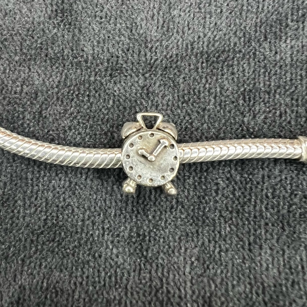 RETIRED Pandora Clock Charm